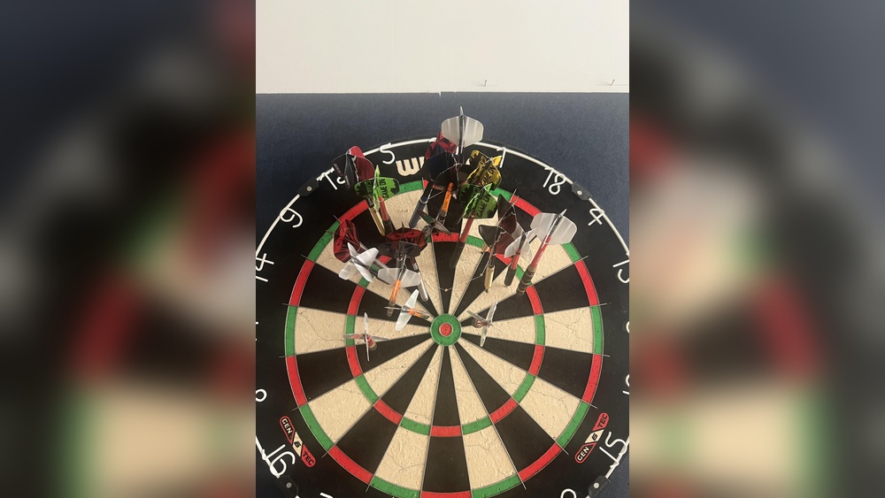 How Many Darts are Needed for a Game
