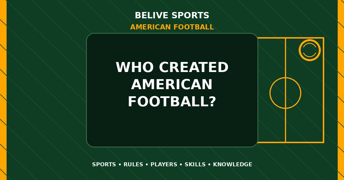 Who created American Football? - American Football