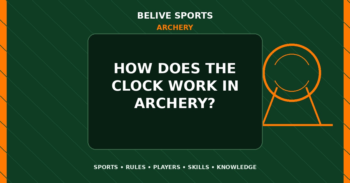 How does the clock work in Archery? - Archery