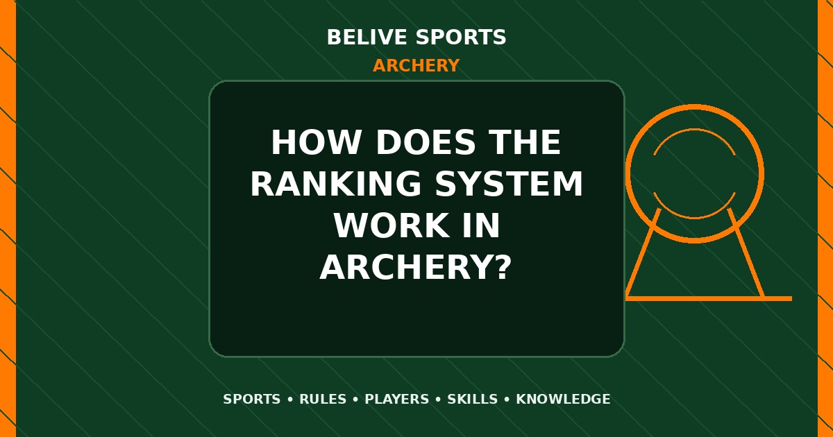 How does the ranking system work in Archery? - Archery