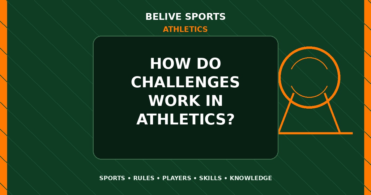 How do challenges work in Athletics? - Athletics