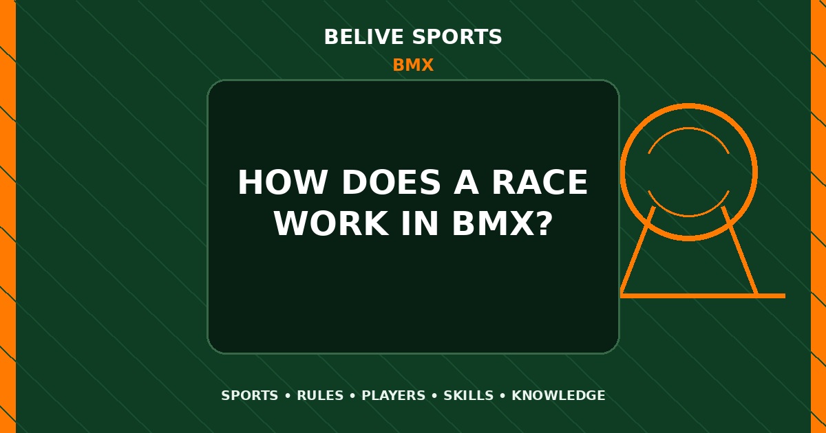 How does a race work in BMX? - BMX