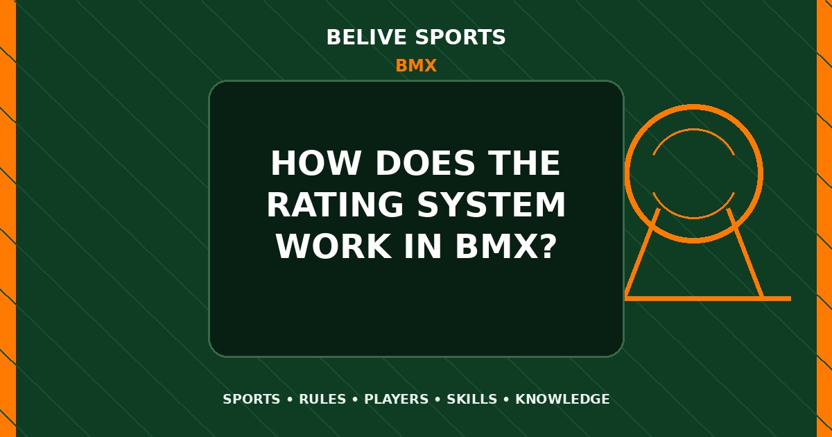 How does the rating system work in BMX? - BMX